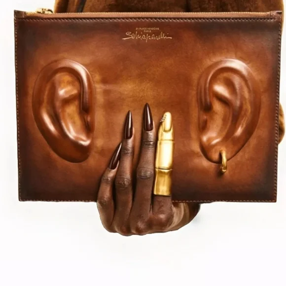 Schiaparelli Articulated Finger Ring - Picture 1 of 13